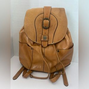 Patricia Nash Leather Bagpack